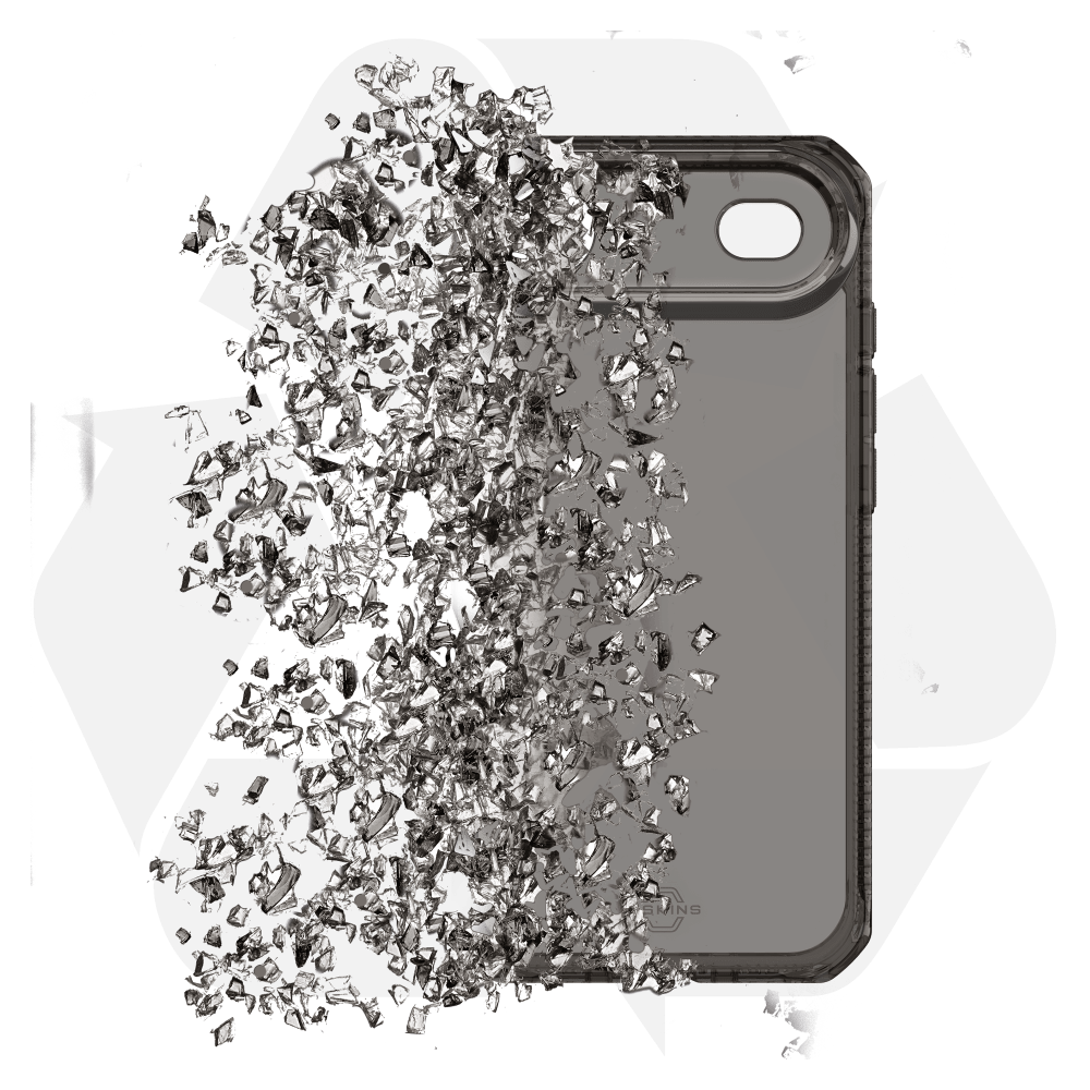 Wholesale cell phone accessory ITSKINS - Spectrum_R Clear Case for Apple iPhone Air - Smoke