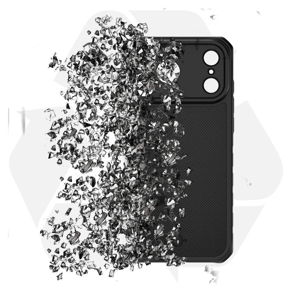 Wholesale cell phone accessory ITSKINS - Hybrid_R Nylon MagSafe Case for Apple iPhone 17 Pro