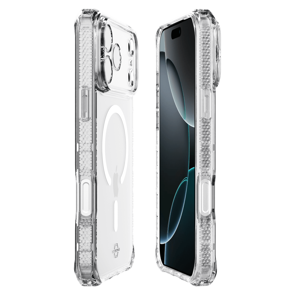 Wholesale cell phone accessory ITSKINS - Hybrid_R Clear MagSafe Case for Apple iPhone 17 Pro