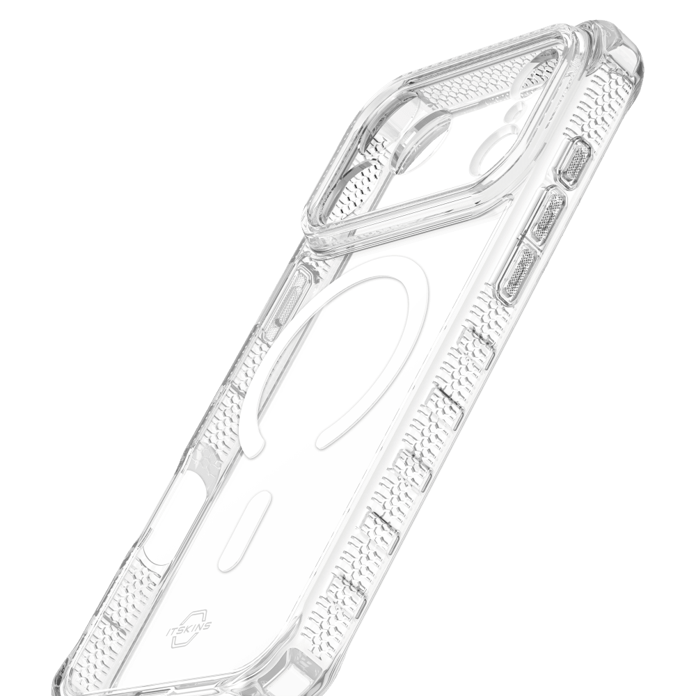 Wholesale cell phone accessory ITSKINS - Hybrid_R Clear MagSafe Case for Apple iPhone 17 Pro