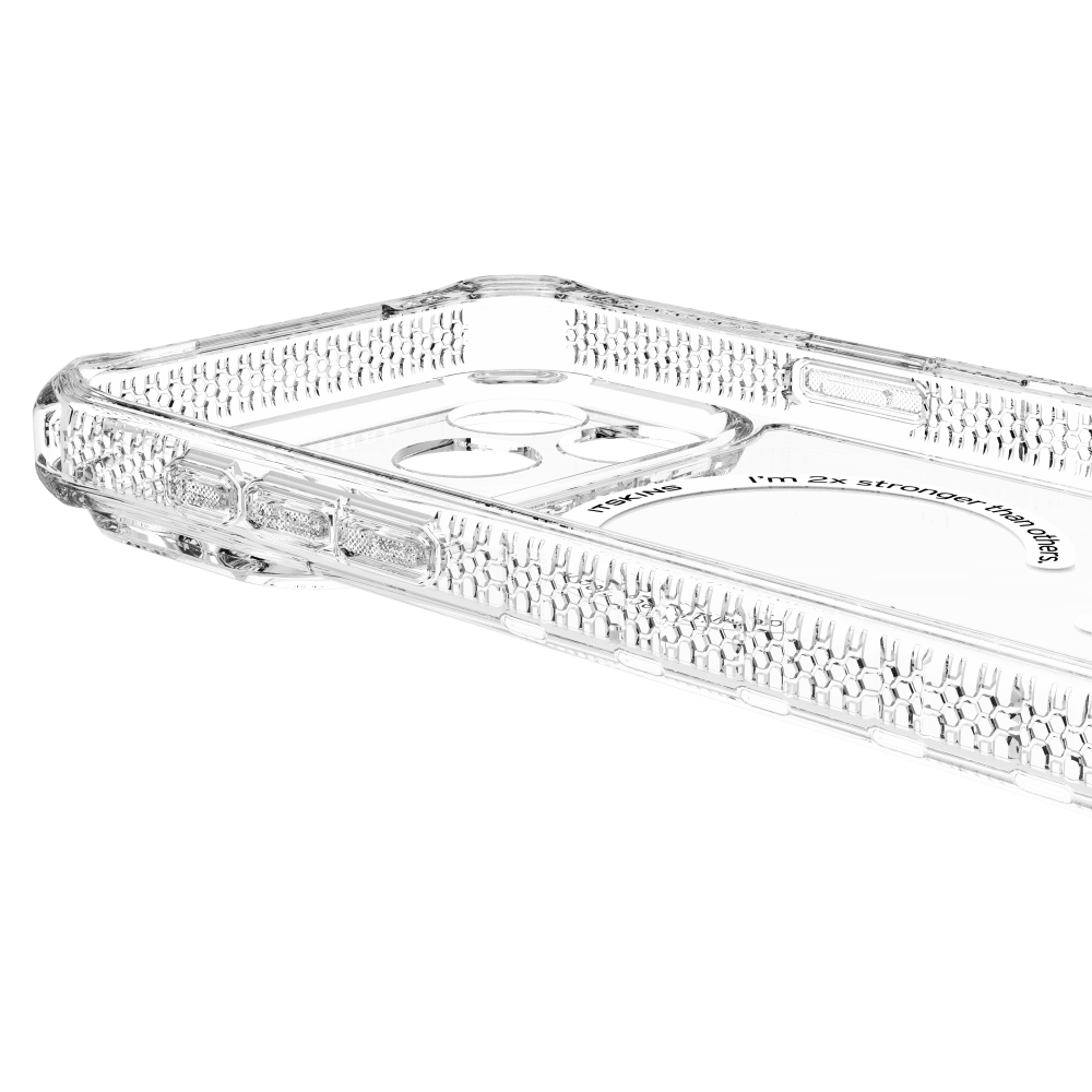 Wholesale cell phone accessory ITSKINS - Hybrid_R Clear MagSafe Case for Apple iPhone 17 Pro