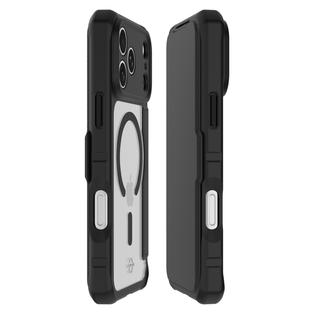 Wholesale cell phone accessory ITSKINS - Hybrid R Folio MagSafe Case for Apple iPhone 17 Pro