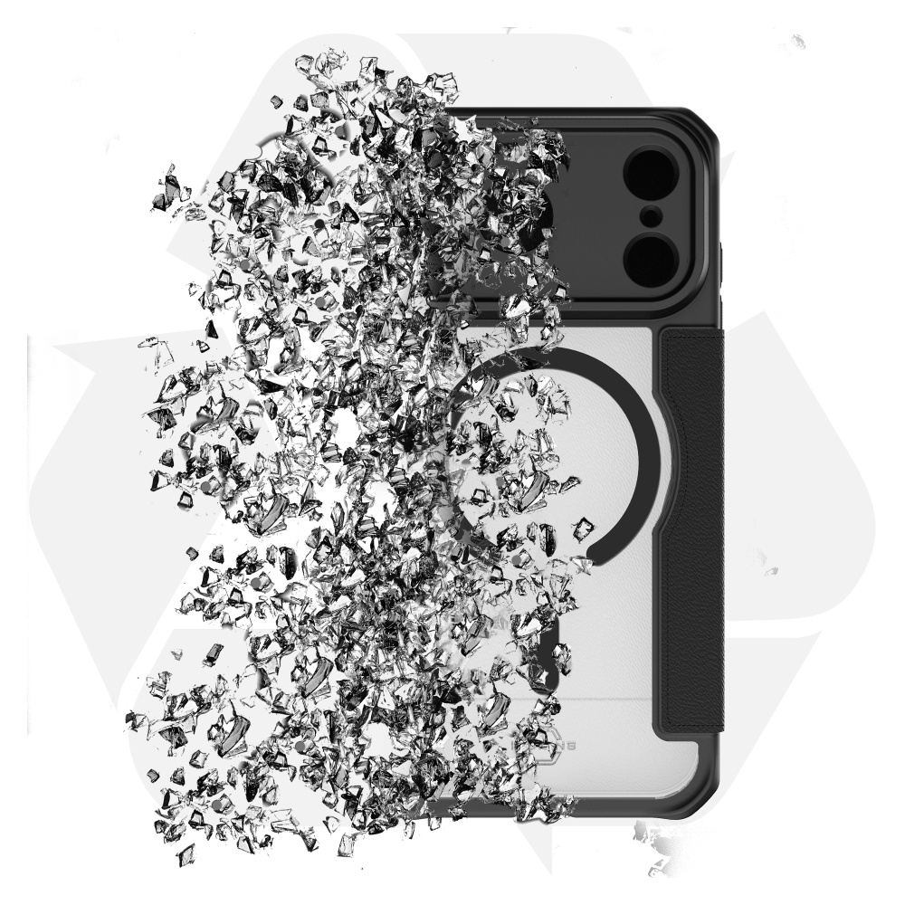 Wholesale cell phone accessory ITSKINS - Hybrid R Folio MagSafe Case for Apple iPhone 17 Pro