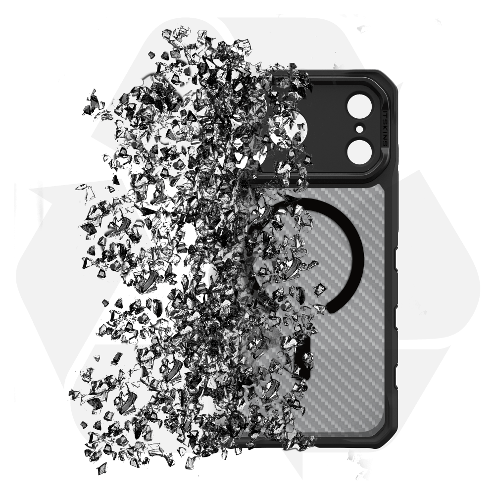 Wholesale cell phone accessory ITSKINS - Supreme_R Tek MagSafe Case for Apple iPhone 17 Pro