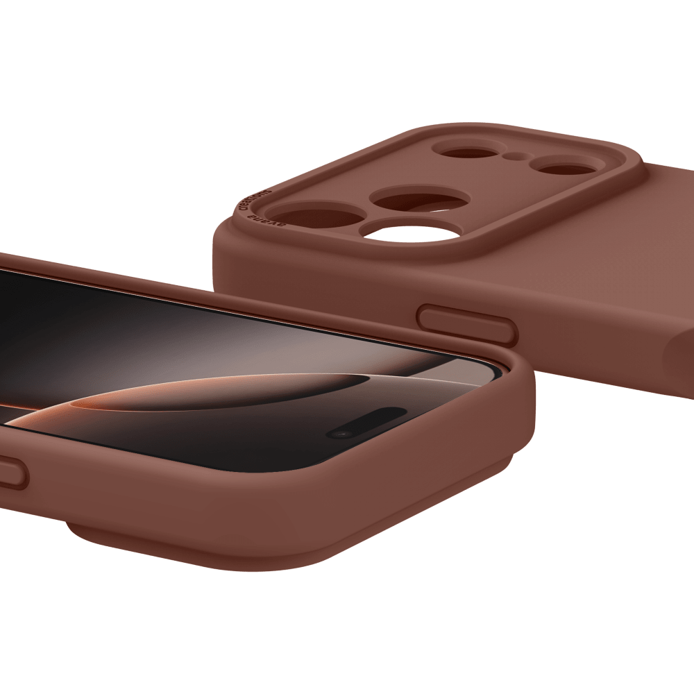 Wholesale cell phone accessory Avana - Velvet MagSafe Case for Apple iPhone 17 Pro - Mocha