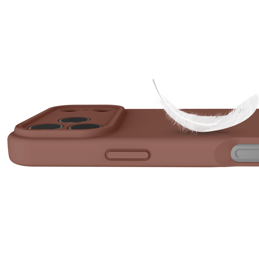 Wholesale cell phone accessory Avana - Velvet MagSafe Case for Apple iPhone 17 Pro - Mocha