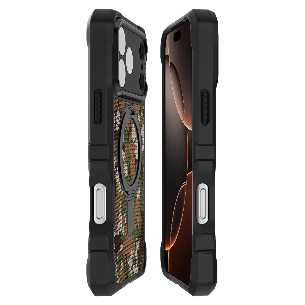 Wholesale cell phone accessory ITSKINS - Supreme_R Stand Nylon MagSafe Case for Apple iPhone