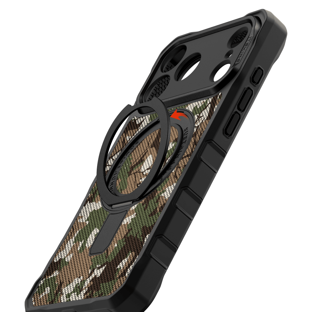 Wholesale cell phone accessory ITSKINS - Supreme_R Stand Nylon MagSafe Case for Apple iPhone