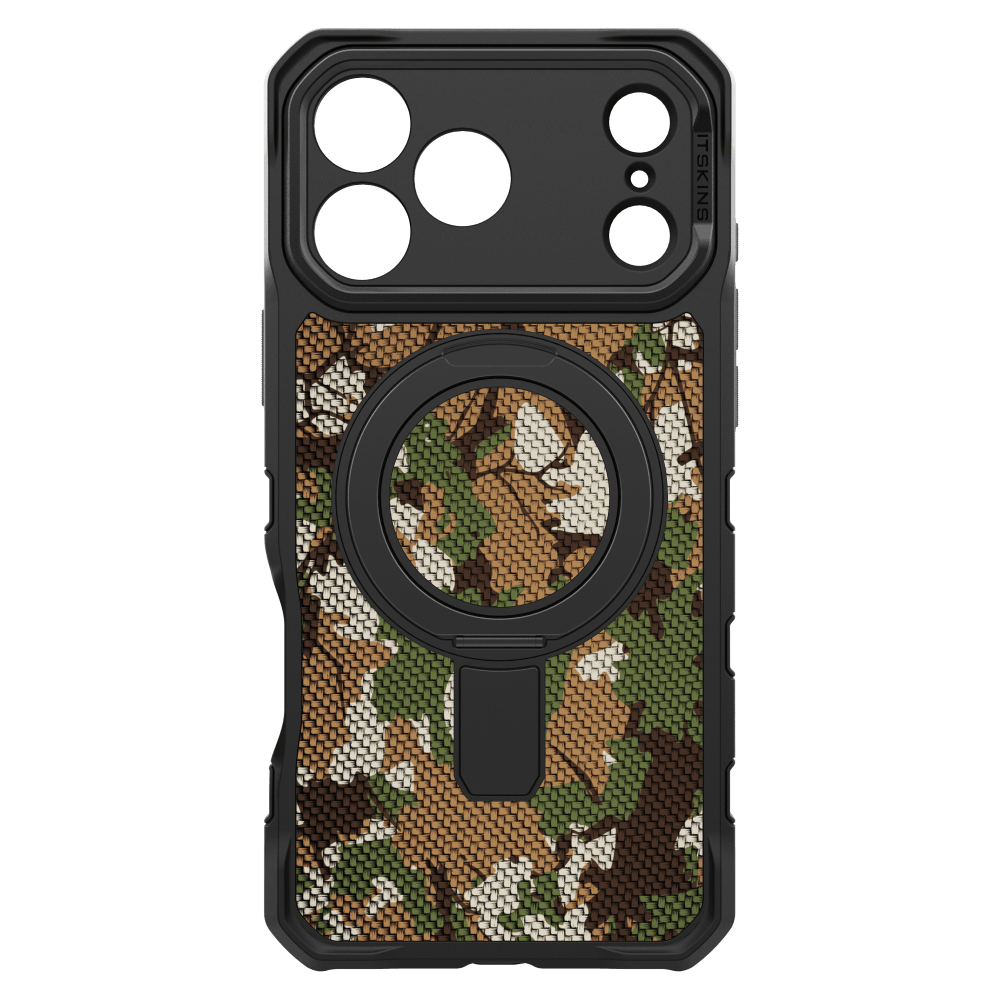 Wholesale cell phone accessory ITSKINS - Supreme_R Stand Nylon MagSafe Case for Apple iPhone