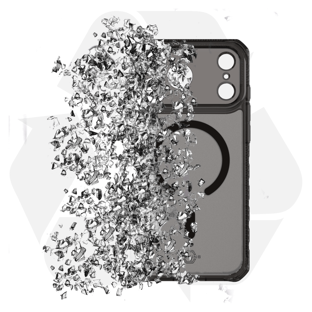 Wholesale cell phone accessory ITSKINS - Hybrid_R Vapor MagSafe Case for Apple iPhone 17 Pro