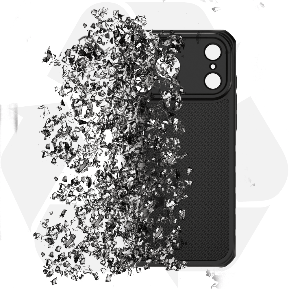 Wholesale cell phone accessory ITSKINS - Hybrid_R Nylon MagSafe Case for Apple iPhone 17 Pro