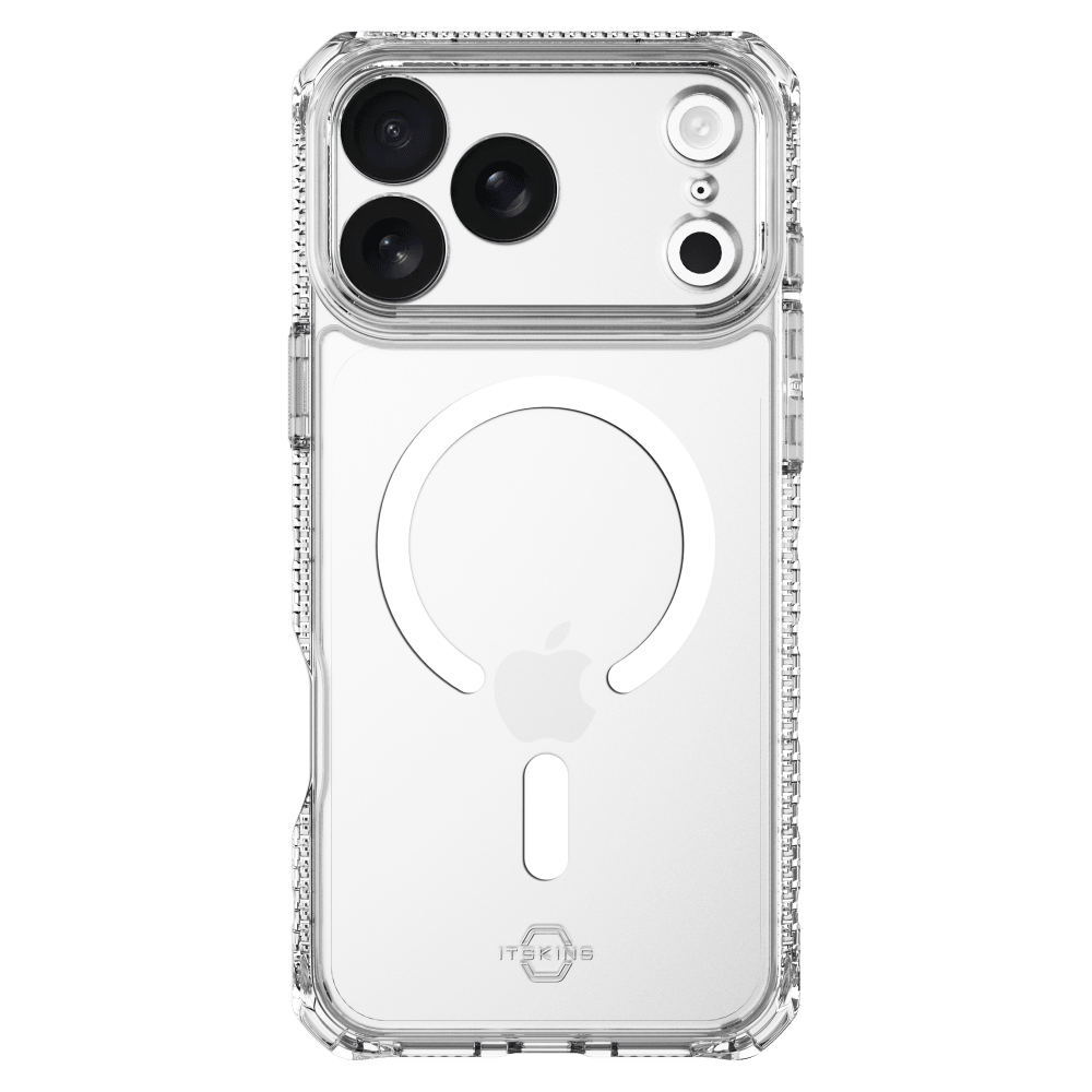Wholesale cell phone accessory ITSKINS - Hybrid_R Clear MagSafe Case for Apple iPhone 17 Pro