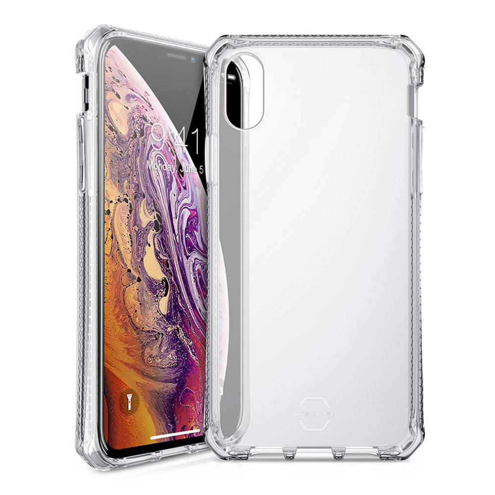 Wholesale cell phone accessory ITSKINS - Spectrum Clear Case for Apple iPhone Xs  /  X - Transparent