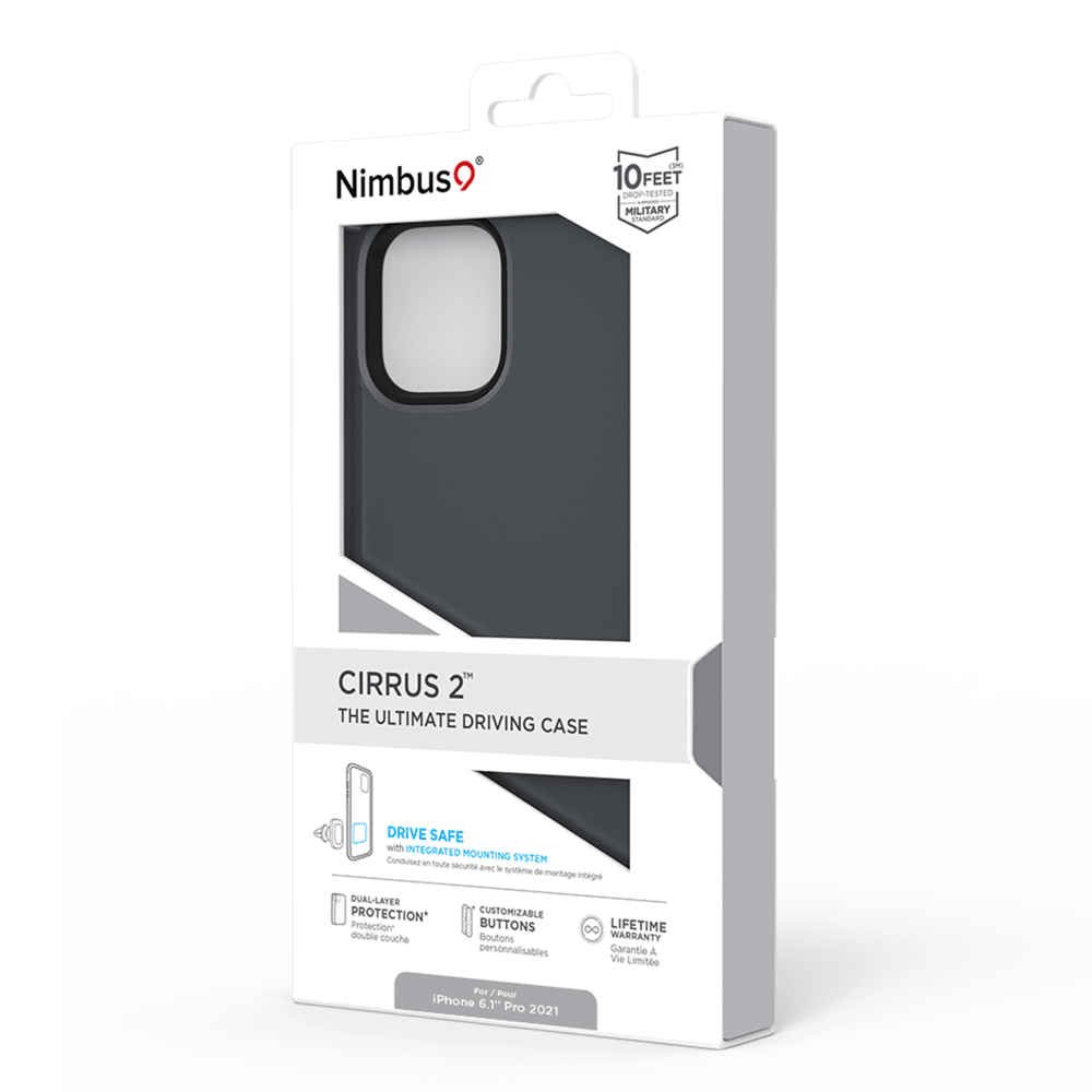 Wholesale cell phone accessory Nimbus9 - Cirrus 2 Case for Apple iPhone 13 Pro - Gunmetal Gray