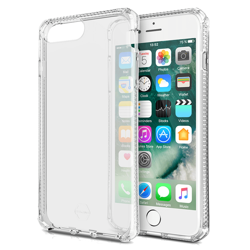 Wholesale cell phone accessory ITSKINS - Spectrum Clear Case for Apple iPhone 8 Plus  /  7