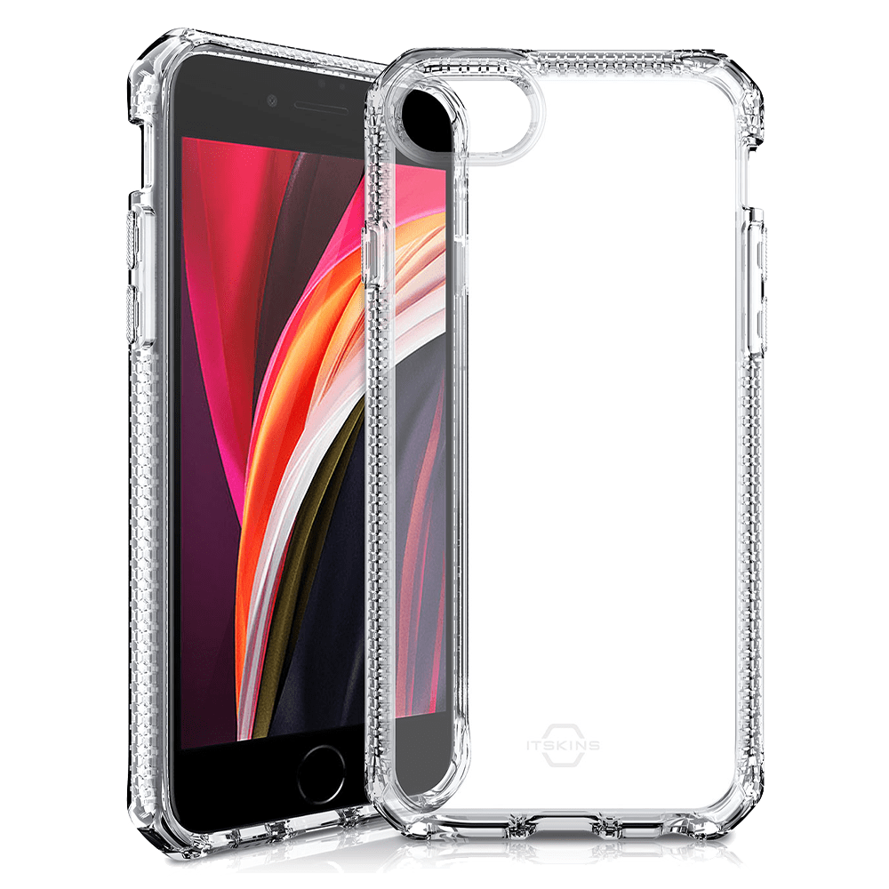 Wholesale cell phone accessory ITSKINS - Spectrum Clear Case for Apple iPhone SE 2022  /  SE