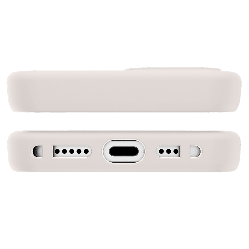 Wholesale cell phone accessory Avana - Velvet MagSafe Case for Apple iPhone 16e - Beige