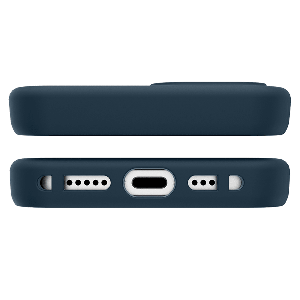 Wholesale cell phone accessory Avana - Velvet MagSafe Case for Apple iPhone 16e - Navy