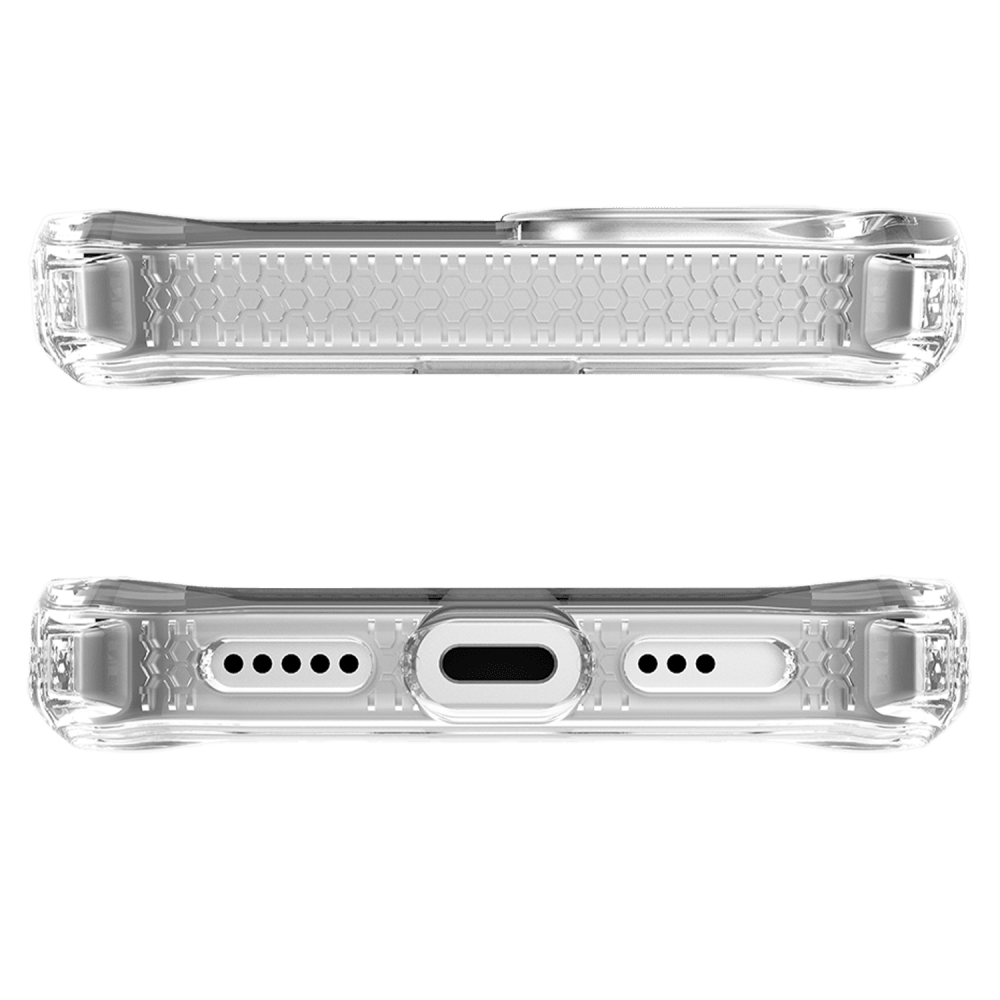 Wholesale cell phone accessory ITSKINS - Hybrid_R Clear MagSafe Case for Apple iPhone 16e -
