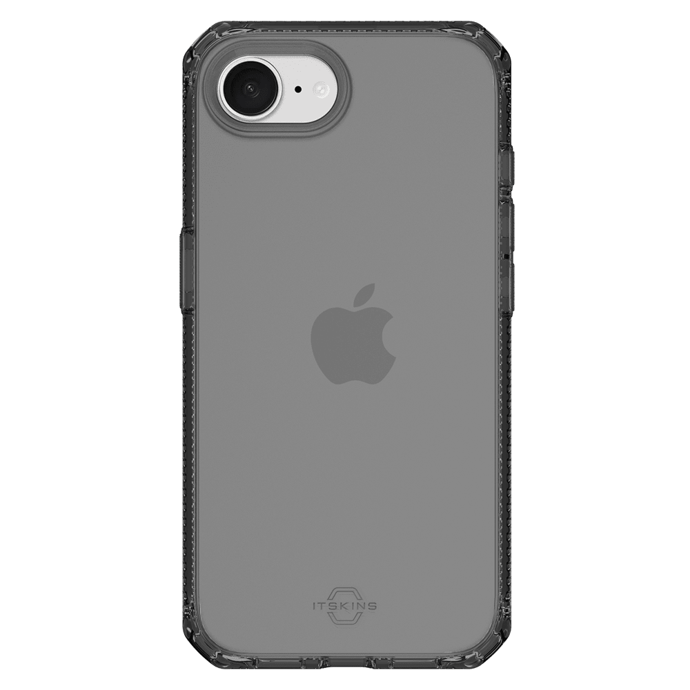 Wholesale cell phone accessory ITSKINS - Spectrum_R Clear Case for Apple iPhone 16e - Smoke