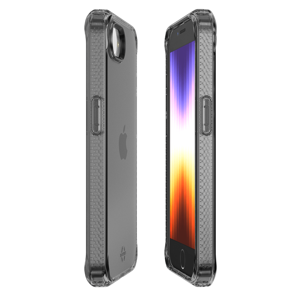 Wholesale cell phone accessory ITSKINS - Spectrum_R Clear Case for Apple iPhone 16e - Smoke
