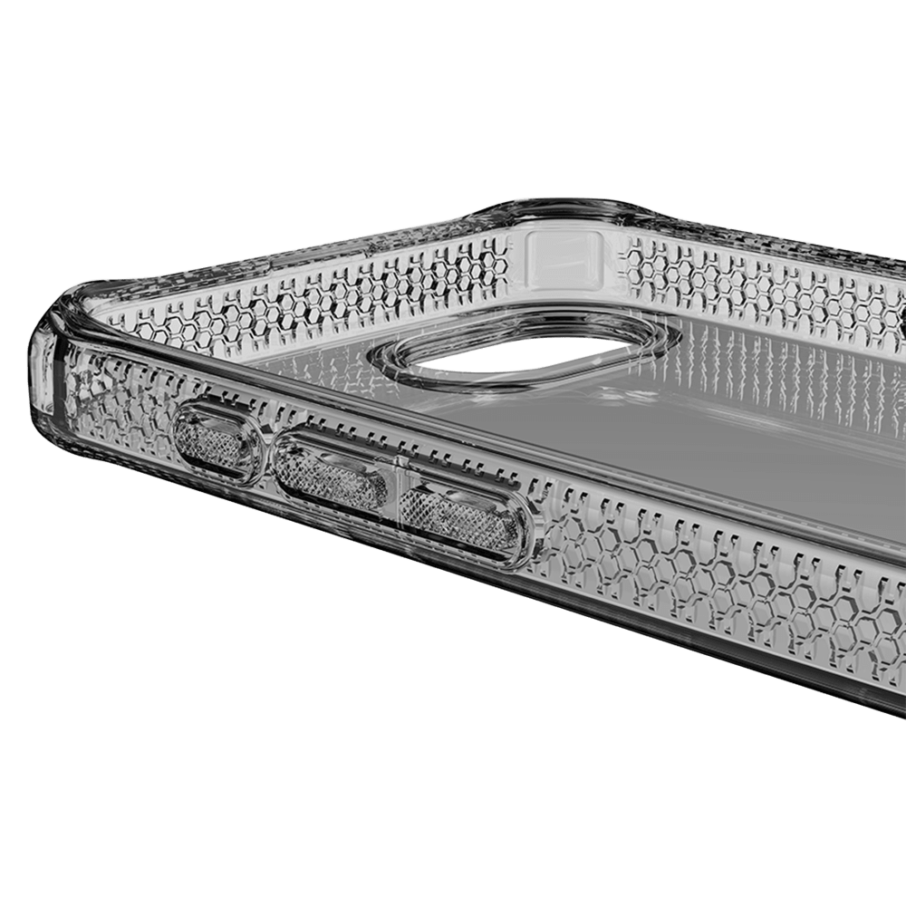 Wholesale cell phone accessory ITSKINS - Spectrum_R Clear Case for Apple iPhone 16e - Smoke