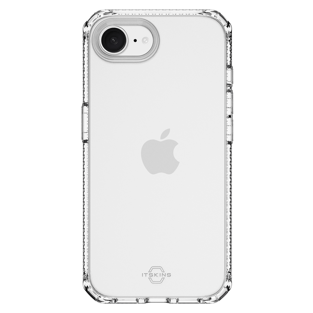 Wholesale cell phone accessory ITSKINS - Spectrum_R Clear Case for Apple iPhone 16e - Transparent