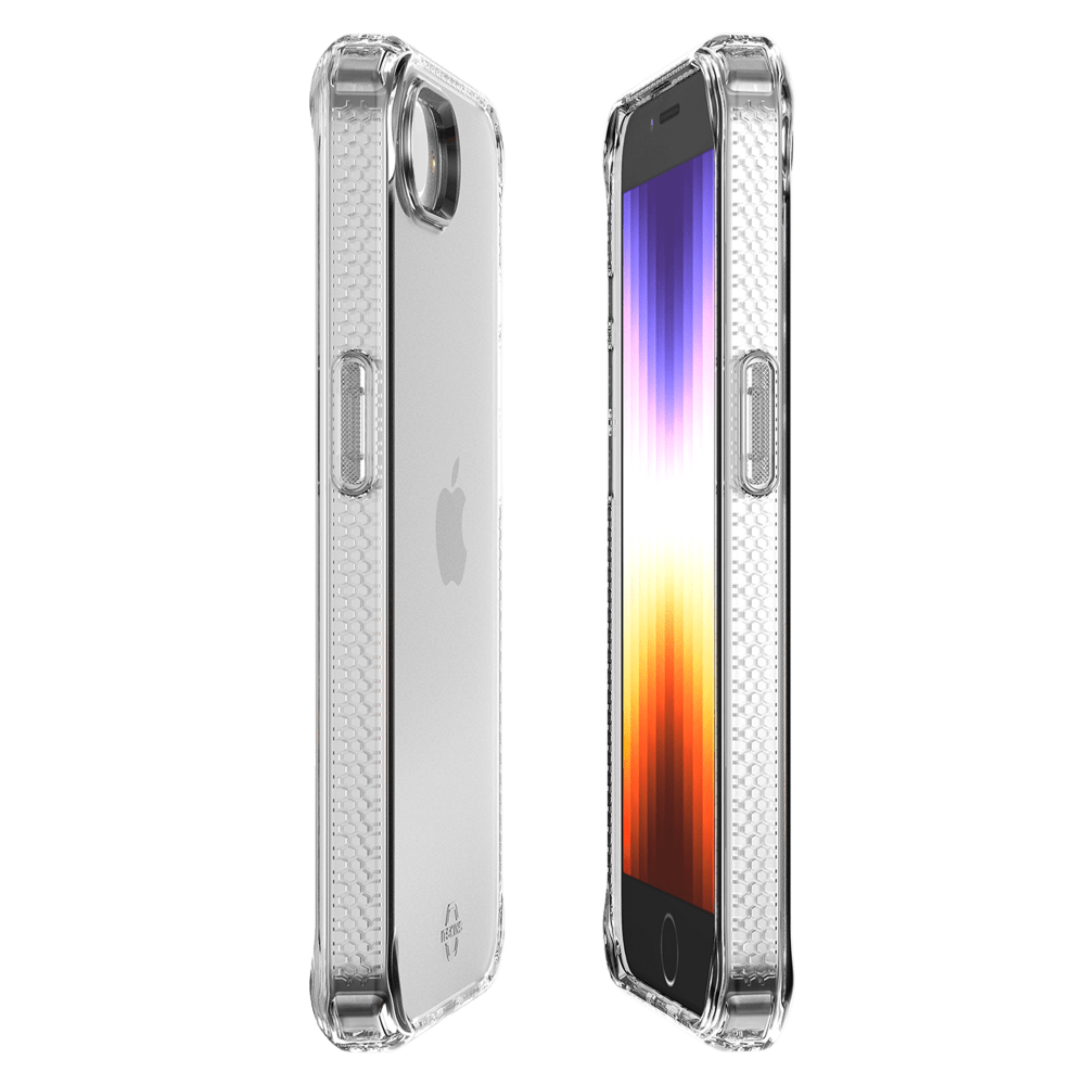 Wholesale cell phone accessory ITSKINS - Spectrum_R Clear Case for Apple iPhone 16e - Transparent