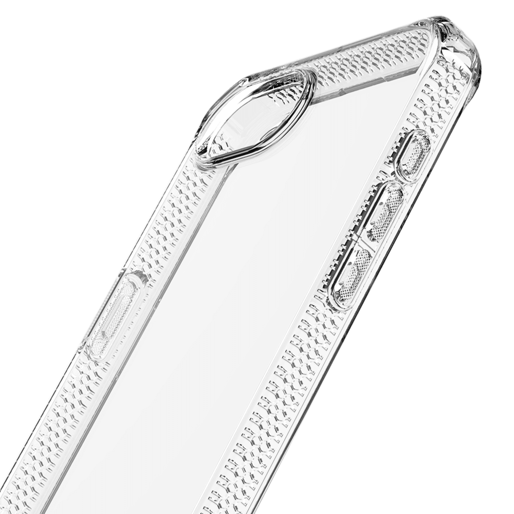 Wholesale cell phone accessory ITSKINS - Spectrum_R Clear Case for Apple iPhone 16e - Transparent