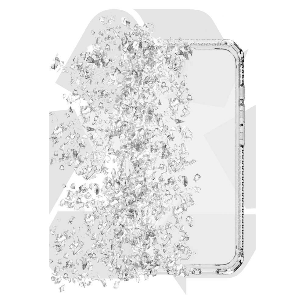 Wholesale cell phone accessory ITSKINS - Spectrum_R Clear Case for Apple iPhone 16e - Transparent