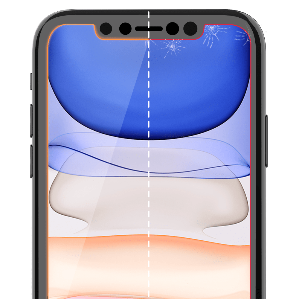 Wholesale cell phone accessory ITSKINS - Supreme Glass Screen Protector for Apple iPhone 11