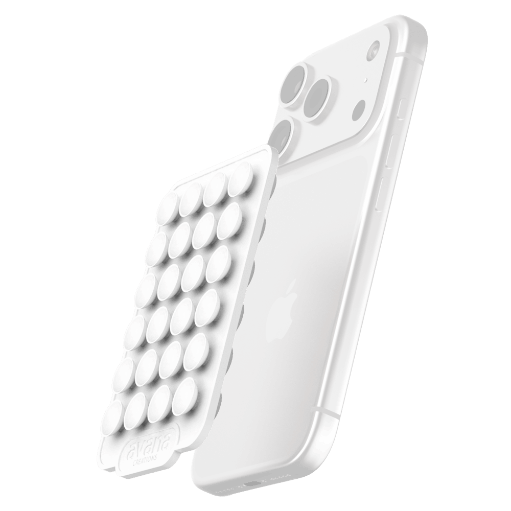 Wholesale cell phone accessory Avana - Stud Bud - White