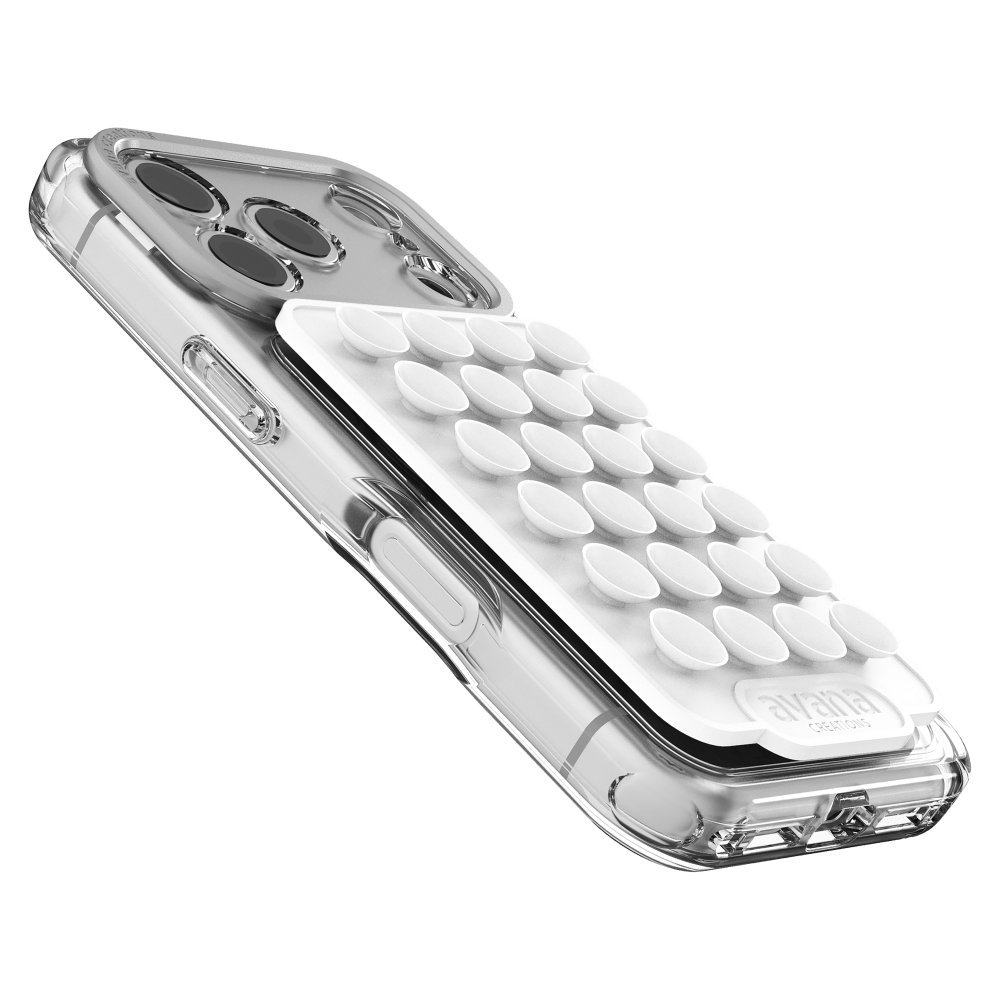 Wholesale cell phone accessory Avana - Stud Bud - White