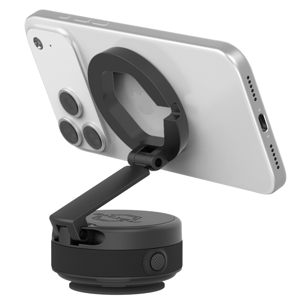 Wholesale cell phone accessory ITSKINS - Supreme Power Grip Phone Mount - Black