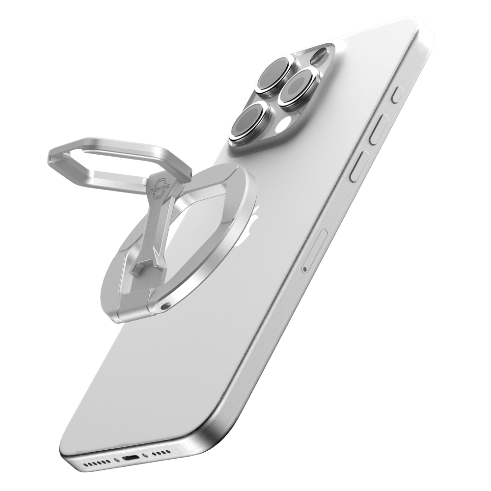 Wholesale cell phone accessory ITSKINS - Kickstand 360 - Silver