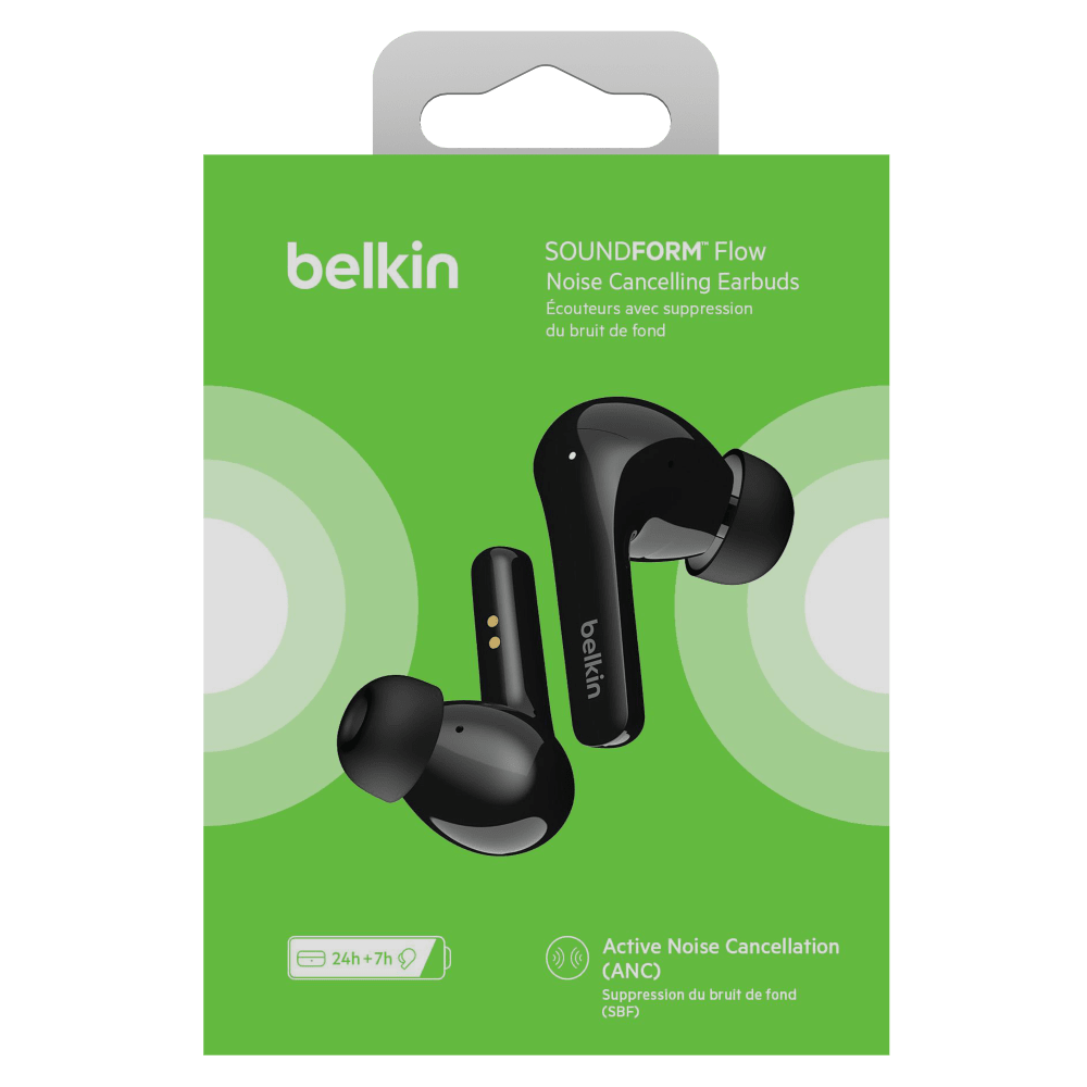 Wholesale cell phone accessory Belkin - Soundform Flow True Wireless Earbuds - Black