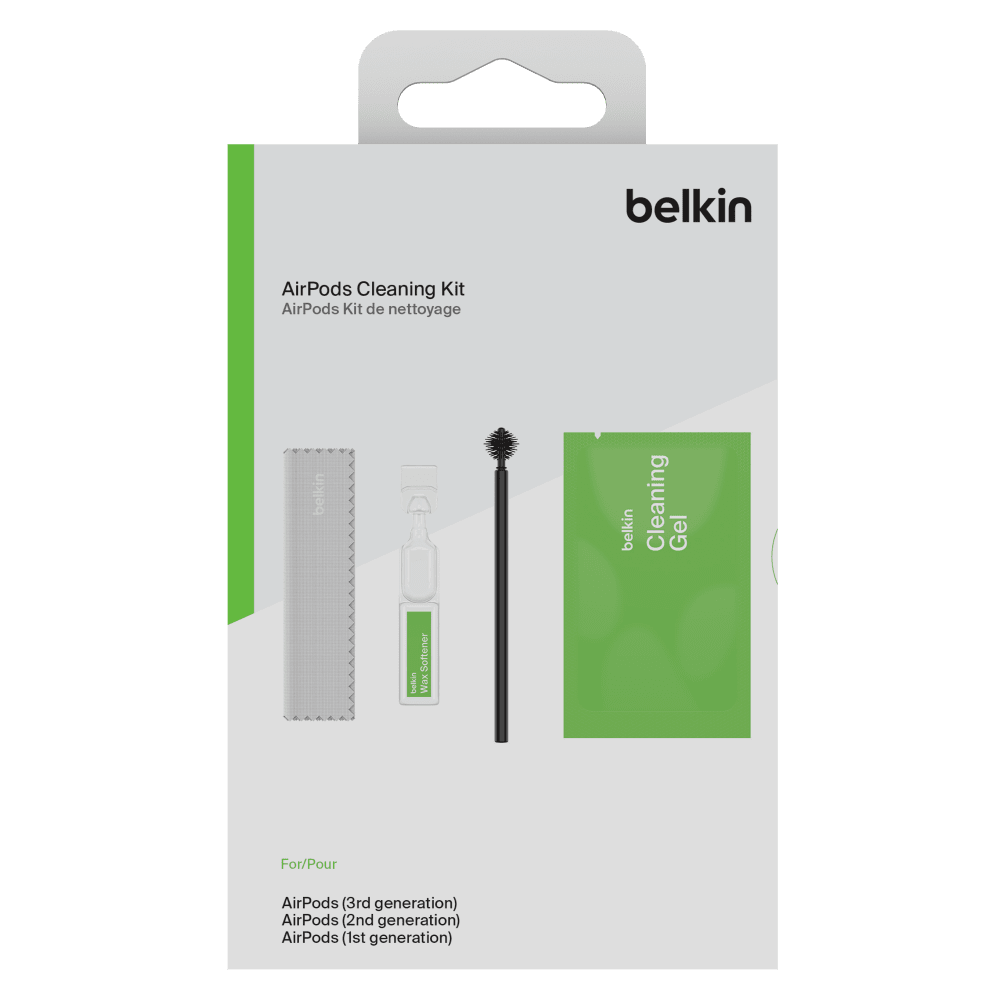 Wholesale cell phone accessory Belkin - Apple AirPod Cleaning Kit - White