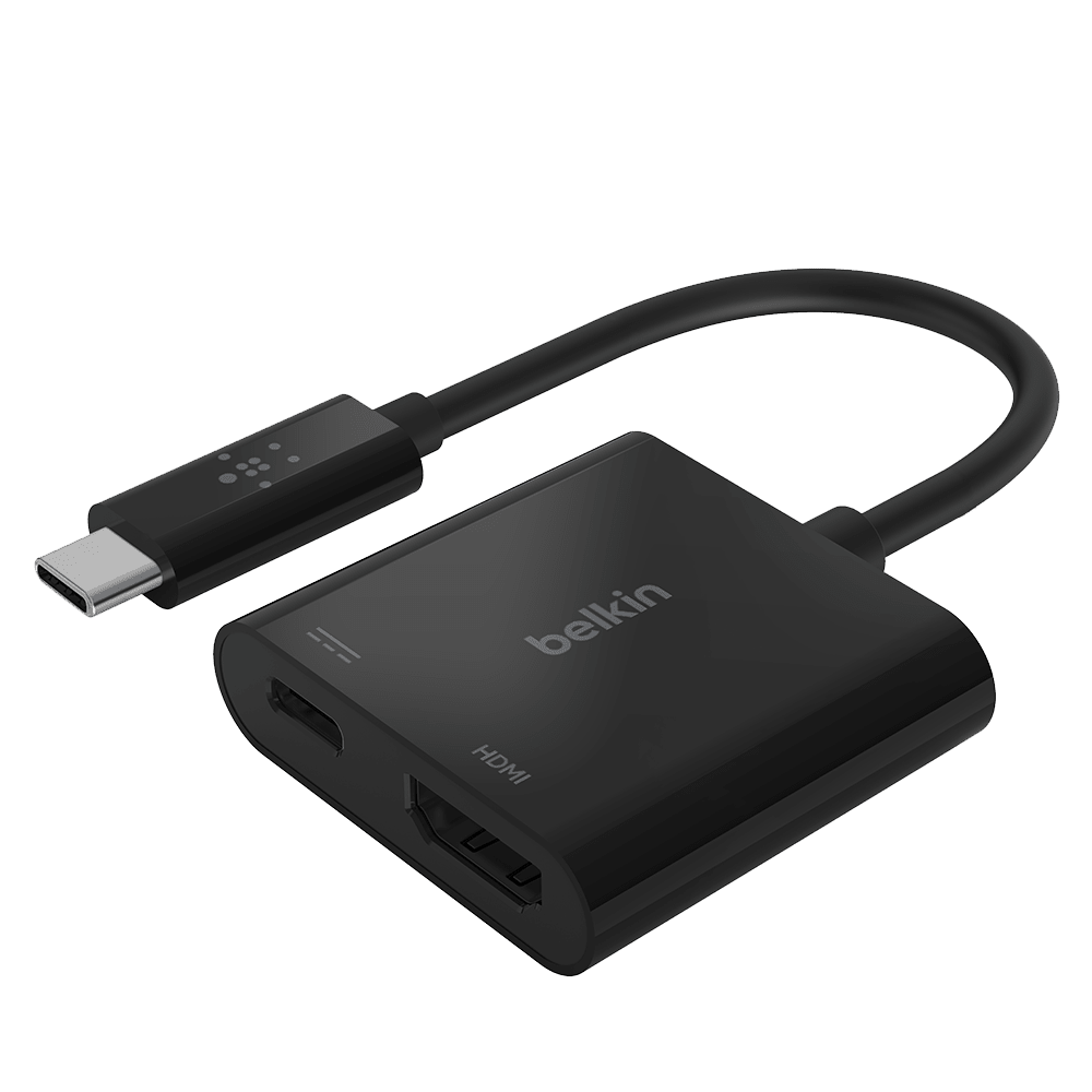 Wholesale cell phone accessory Belkin - USB C to HDMI and Charge Adapter 60W - Black