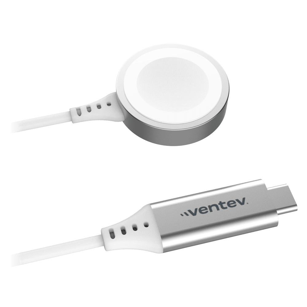 Wholesale cell phone accessory Ventev - ULTRAFAST Wireless Apple Watch Charger - White