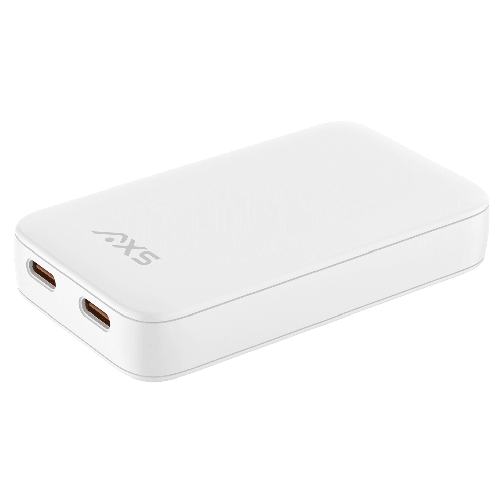 Wholesale cell phone accessory AXS - DUOCharge Flat Wall Charger with 2x Braided Cable 4ft -