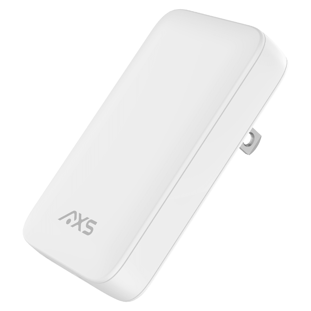 Wholesale cell phone accessory AXS - DUOCharge Flat Wall Charger with 2x Braided Cable 4ft -