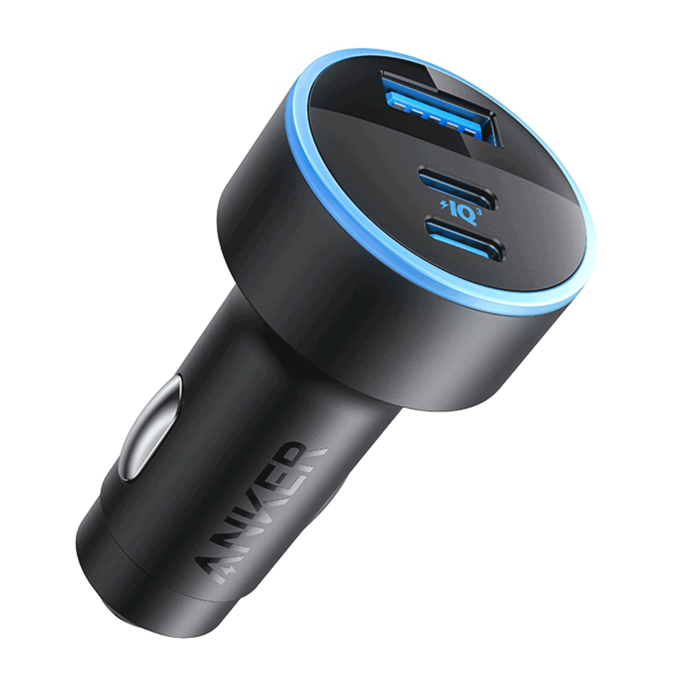 Wholesale cell phone accessory Anker - 335 Car Charger 67W - Black