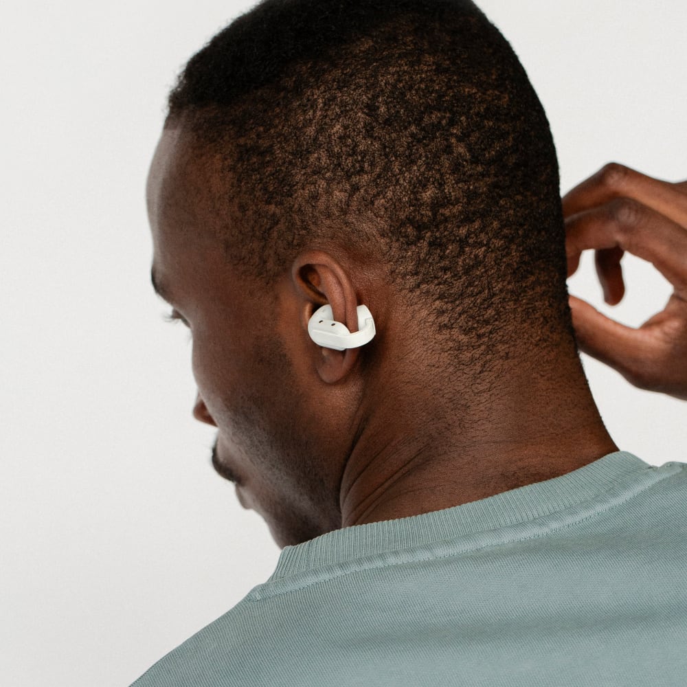 Wholesale cell phone accessory Sudio - B3 Clip-On Open Ear Earbuds - White