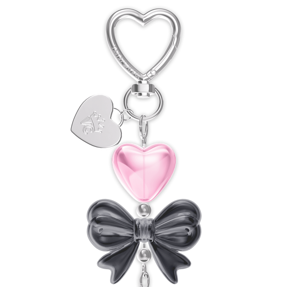 Wholesale cell phone accessory VELVET CAVIAR - Tech and Bag Charm - Black Cat