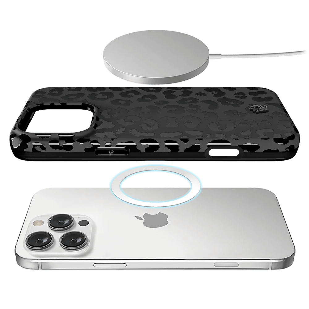 Wholesale cell phone accessory Velvet Caviar - MagSafe Case for Apple iPhone 16 Pro - Black