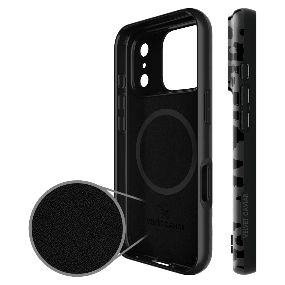 Wholesale cell phone accessory VELVET CAVIAR - MagSafe Case for Apple iPhone 17 Pro - Black