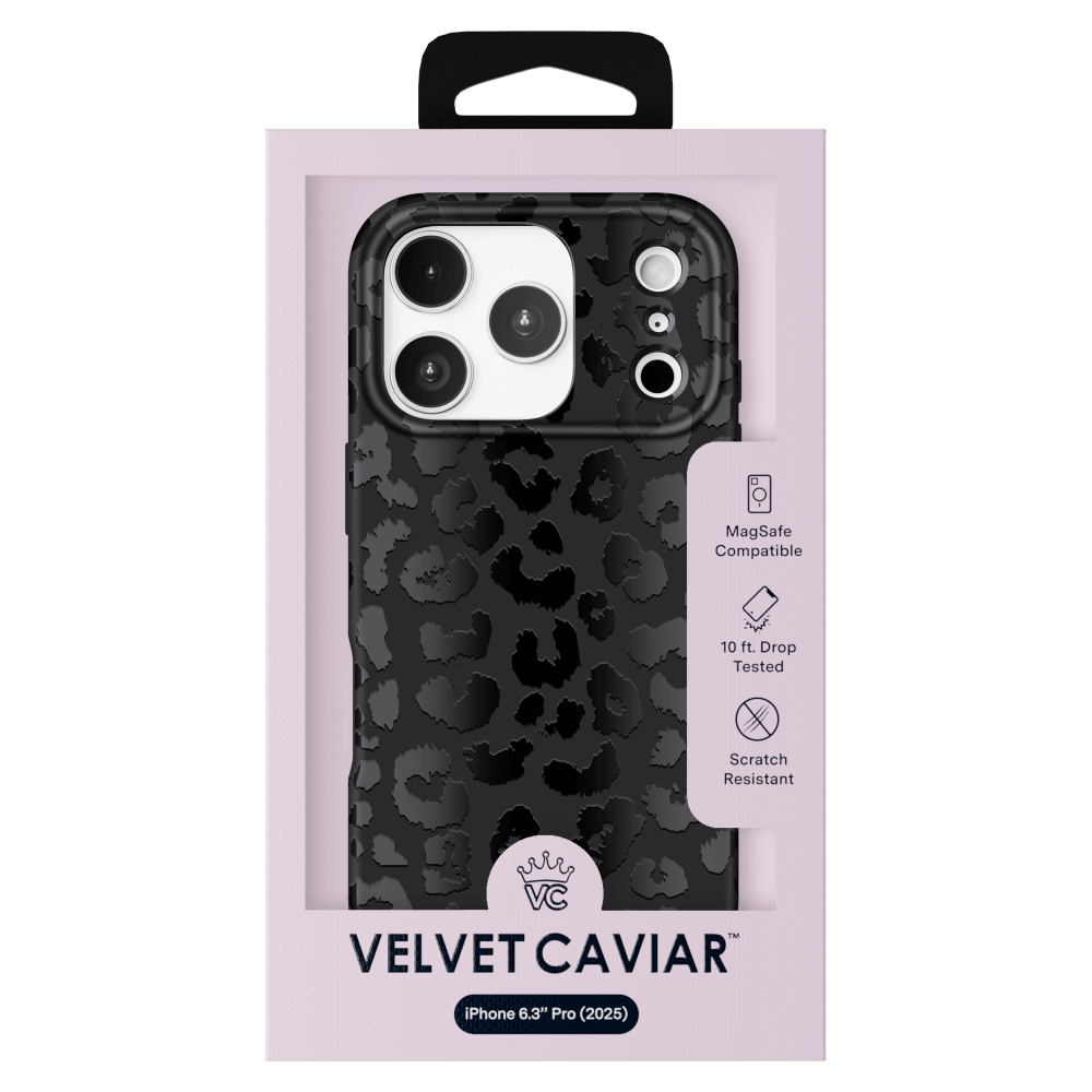 Wholesale cell phone accessory VELVET CAVIAR - MagSafe Case for Apple iPhone 17 Pro - Black
