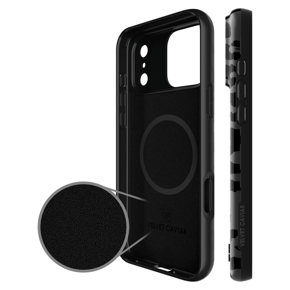 Wholesale cell phone accessory VELVET CAVIAR - MagSafe Case for Apple iPhone 17 Pro Max - Black