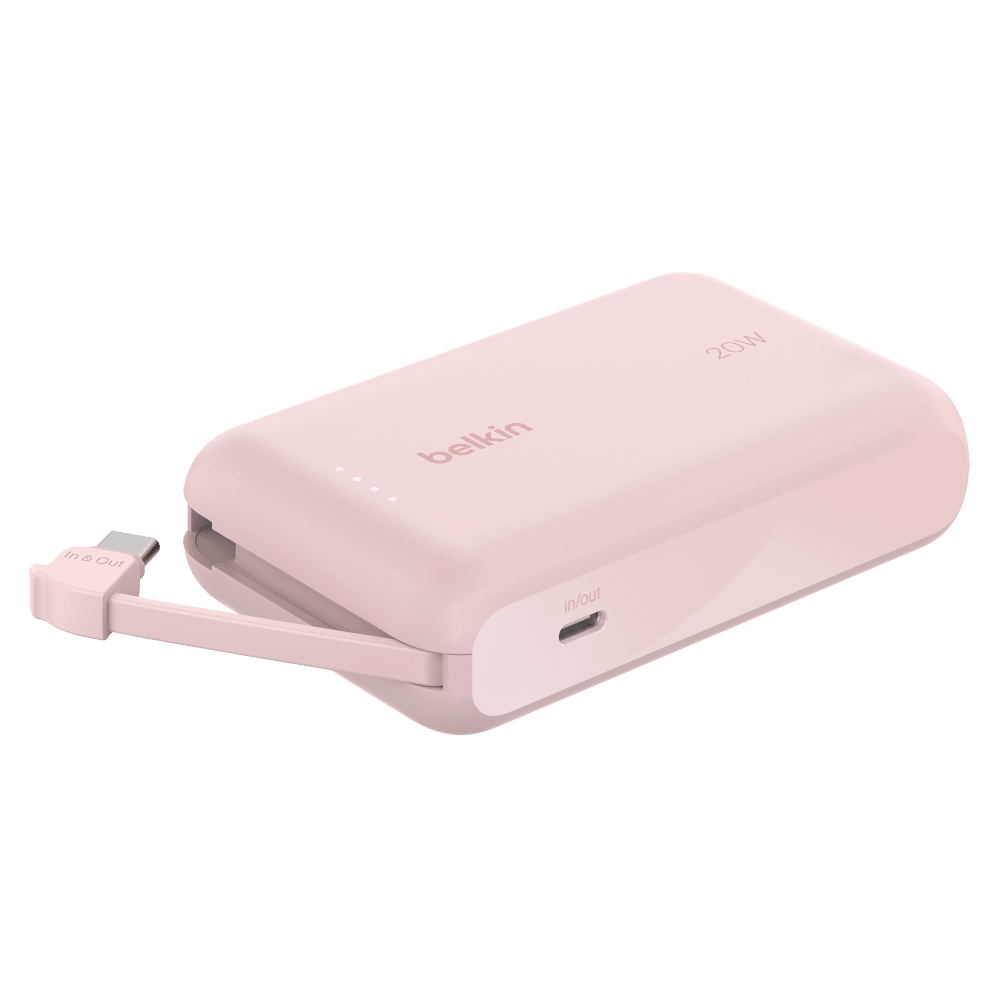 Wholesale cell phone accessory Belkin - BoostCharge Power Bank with Integrated Cable 10,000