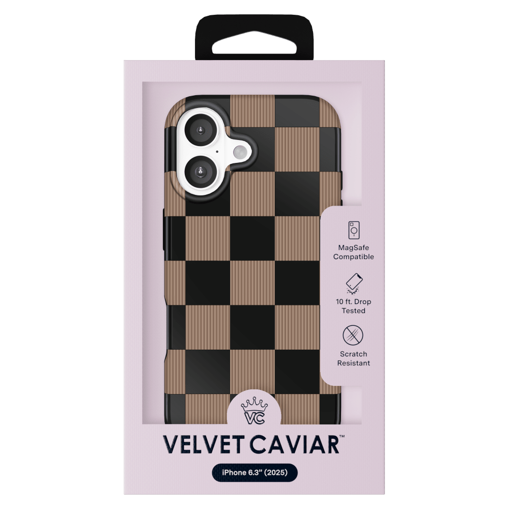 Wholesale cell phone accessory VELVET CAVIAR - MagSafe Case for Apple iPhone 17 - Mocha Vibe
